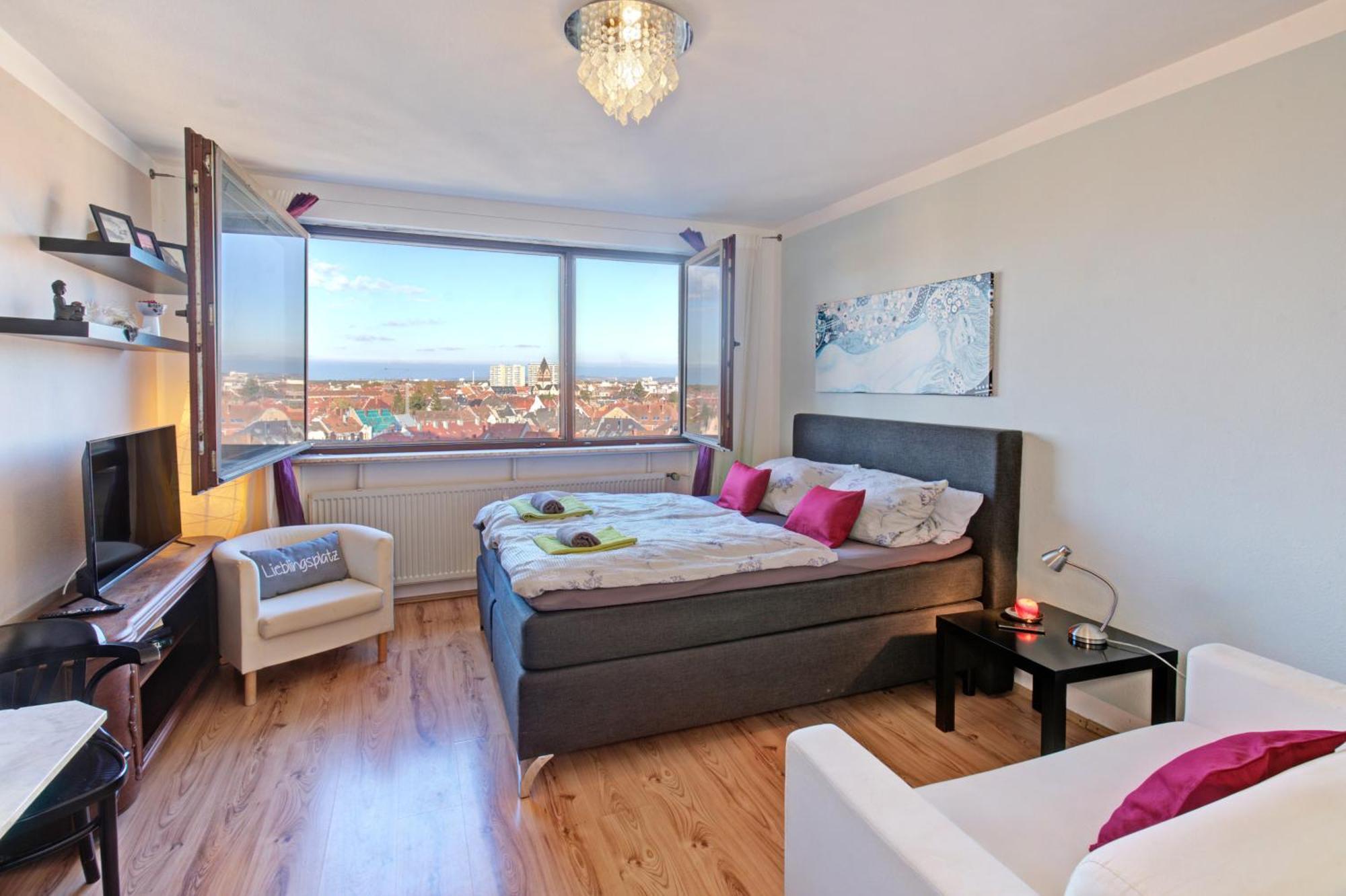 Blick Ueber Karlsruhe - Ferienwohnung Panorama Bagian luar foto