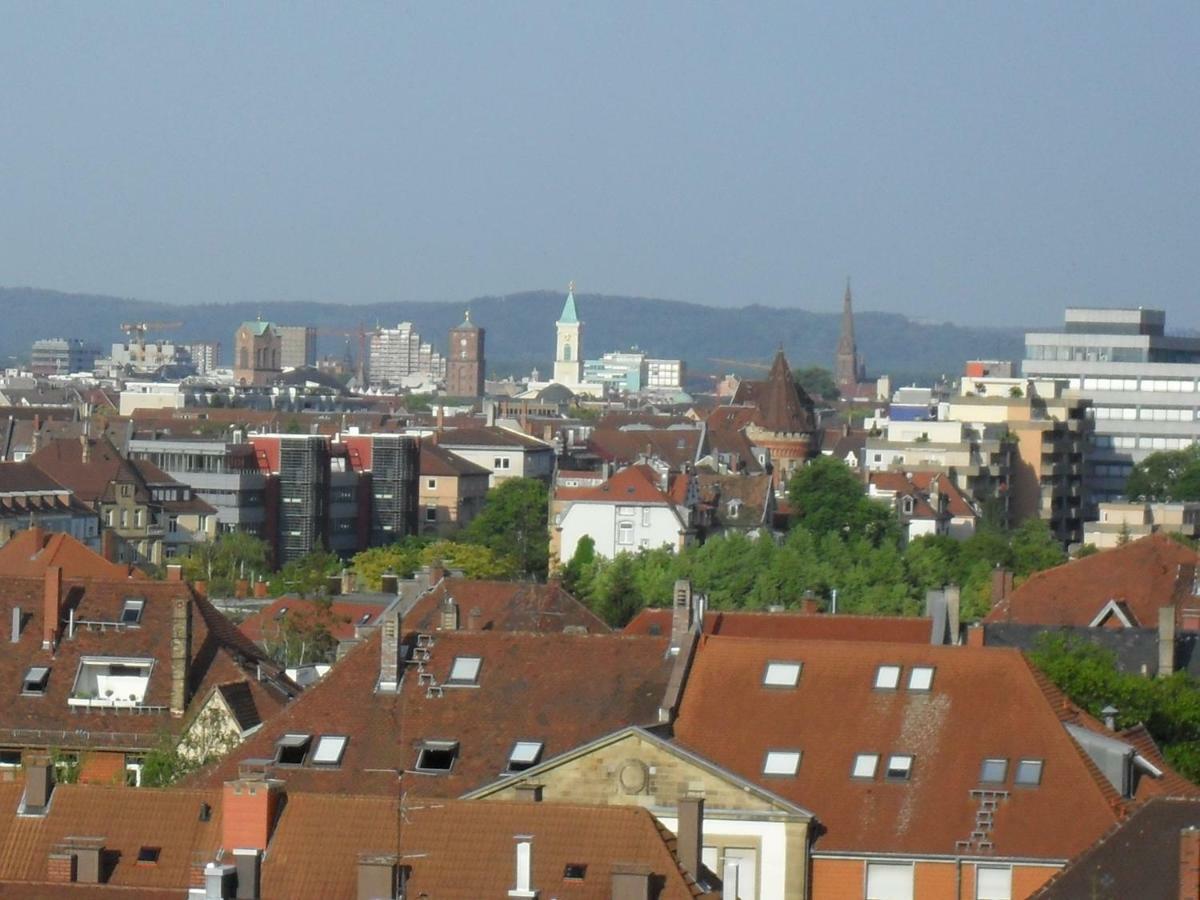 Blick Ueber Karlsruhe - Ferienwohnung Panorama Bagian luar foto